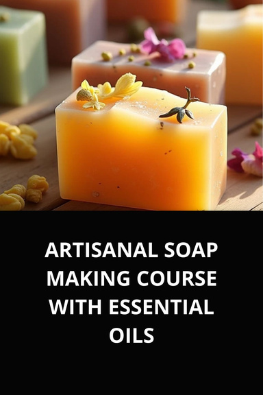ARTISANAL SOAP MAKING COURSE WITH ESSENTIAL OILS