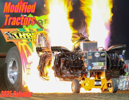 Super Modified Tractors 2025 Calendar