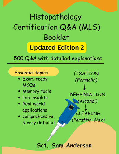 Histopathology Certification Q&A (MLS) Booklet