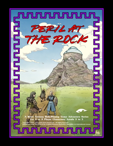 Peril at the Rock (alternate cover coilbound)