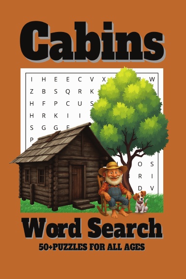 Cabins Word Search Book