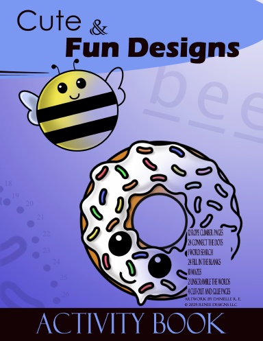 Cute & Fun Designs Activity Book