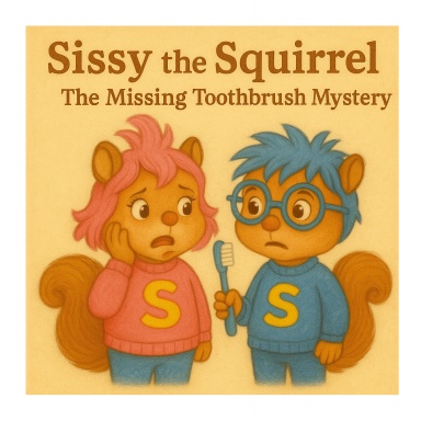 Sissy The Squirrel - The Missing Toothbrush Mystery