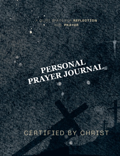 Custom Fillable Prayer Journal