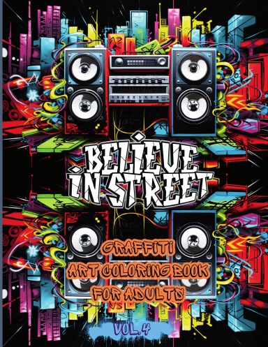 Graffiti Coloring Book Vol.4