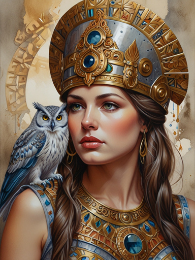 The Goddess Whose Sacred Animal Is the Owl