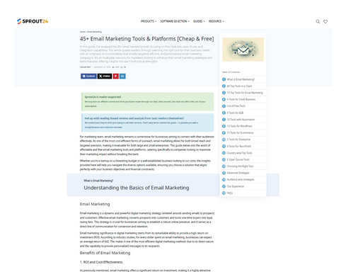 Affordable Email Marketing Tools & Platforms