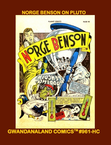 Norge Benson On Pluto (HC)