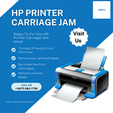 Get Rid of HP Printer Carriage Jam Once and for All
