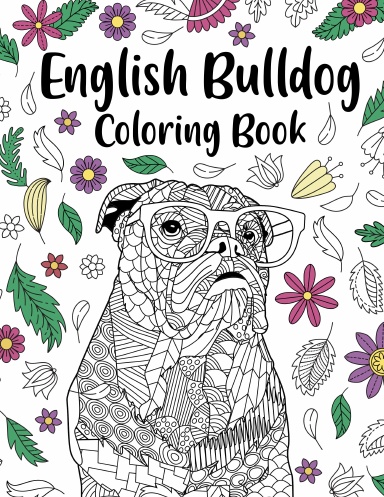 English Bulldog Coloring Book