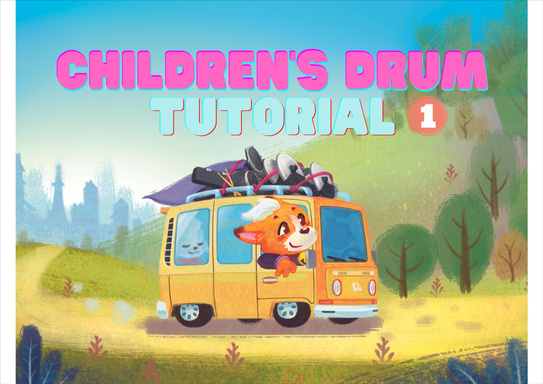 Children's drum set tutorial