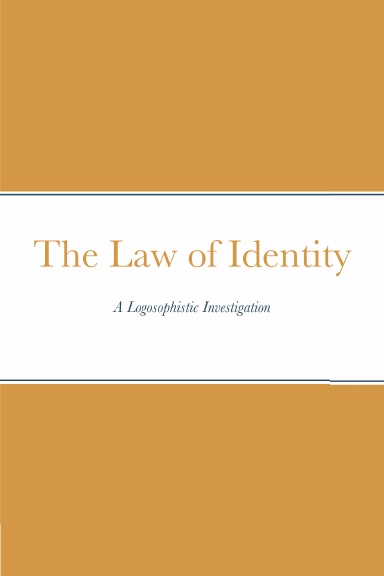 The Law of Identity