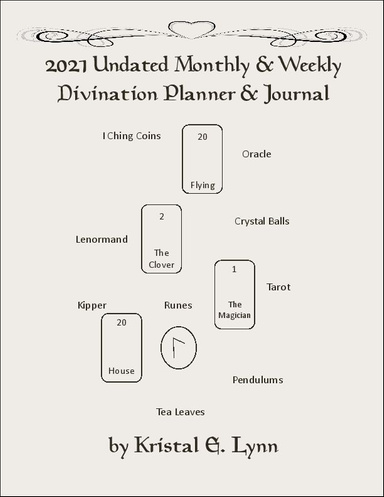 2021 Undated Divination Monthly & Weekly Planner & Journal (PDF)