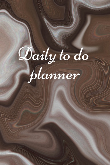Daily to do planner