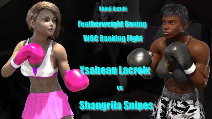 Featherweight Boxing - Ysabeau Lacroix vs Shangrila Snipes