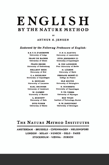English by the Nature Method