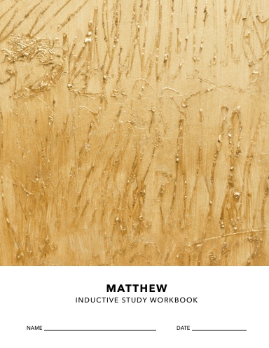 Matthew Inductive Study Workbook