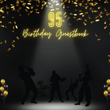 95th Birthday Guest Book