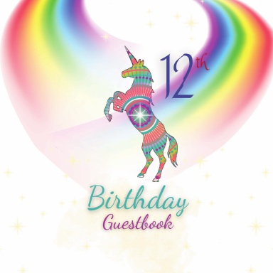12th Birthday Guest Book