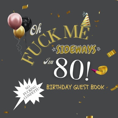 80th Birthday Guest Book
