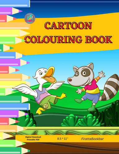 CARTOON COLORING BOOK
