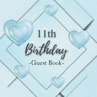 11th Birthday Guest Book