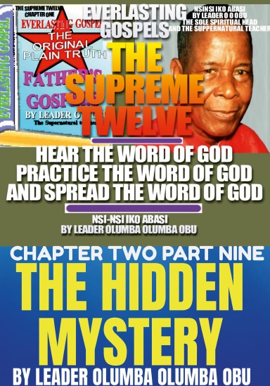 THE HIDDEN MYSTERY.