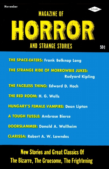 Magazine of Horror #2, November 1964