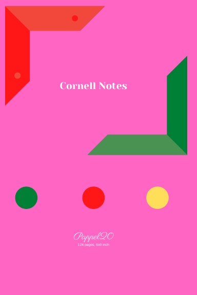 Cornell Notes | Pink Cover |6x9