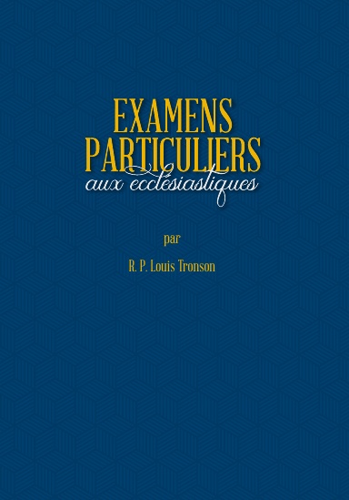 Examens particuliers