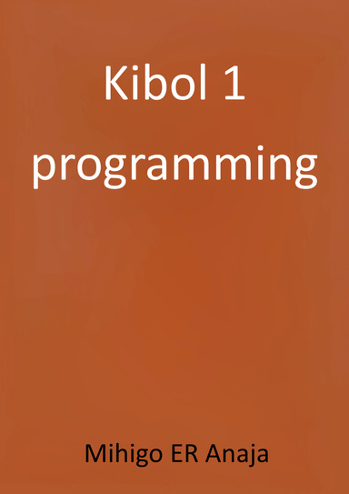 Kibol 1 programming