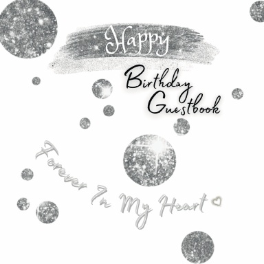 Happy Birthday Guest Book