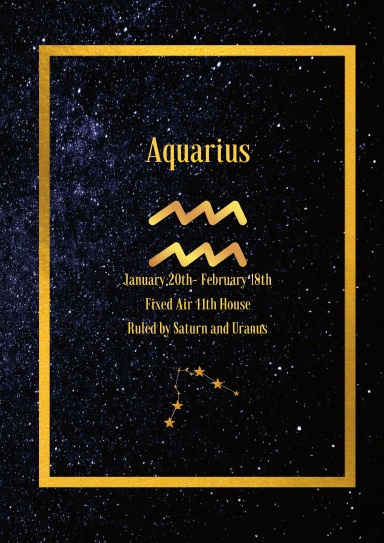 Aquarius 2023 Journal