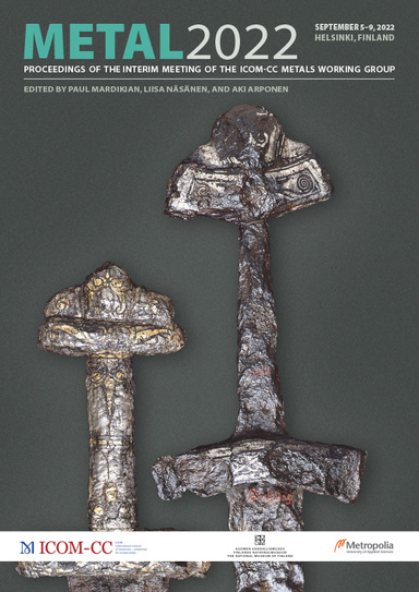 Metal 2022 Proceedings of the Interim Meeting of the ICOM-CC Metals Working Group September 5-9, 2022 Helsinki, Finland