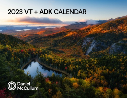 2023 Adirondacks + Vermont Calendar - Daniel McCullum