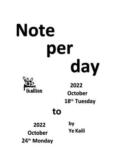 Note per day 202210 18-24