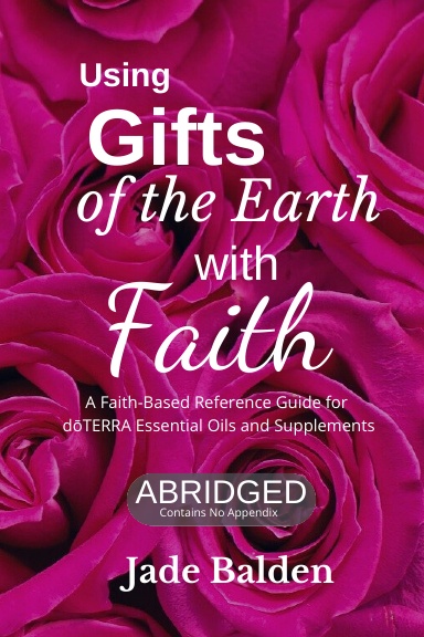 Using Gifts of the Earth with Faith (black & white coil bound) - ABRIDGED