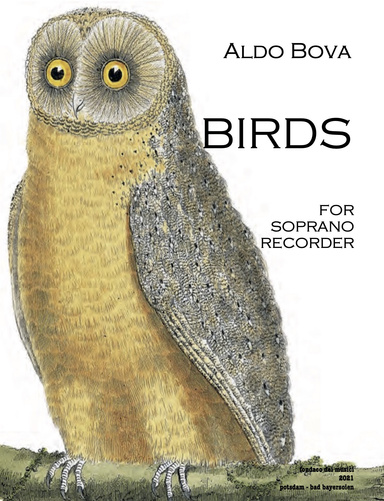 Birds, for soprano recorder
