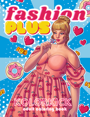Fashion Plus Coloring Book