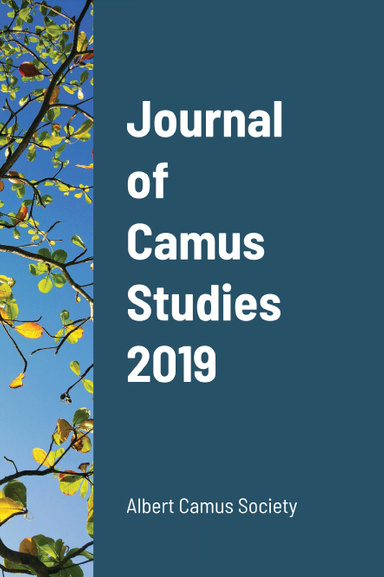Journal of Camus Studies 2019 (PDF)