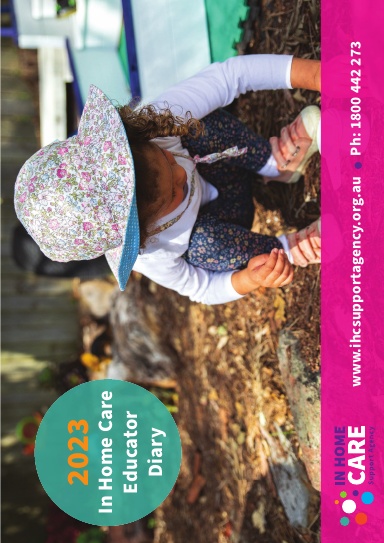2023 In Home Care Educator Diary