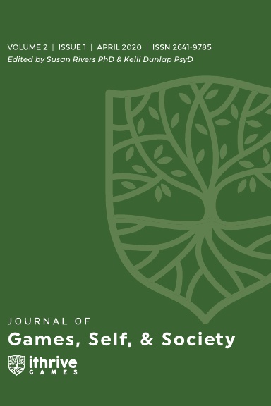 Journal of Games, Self, & Society, Vol. 1, No. 2
