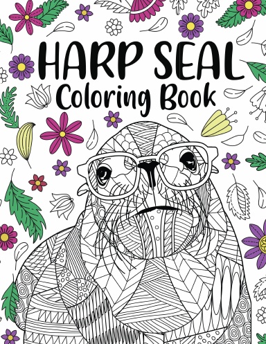 Harp Seal Coloring Book