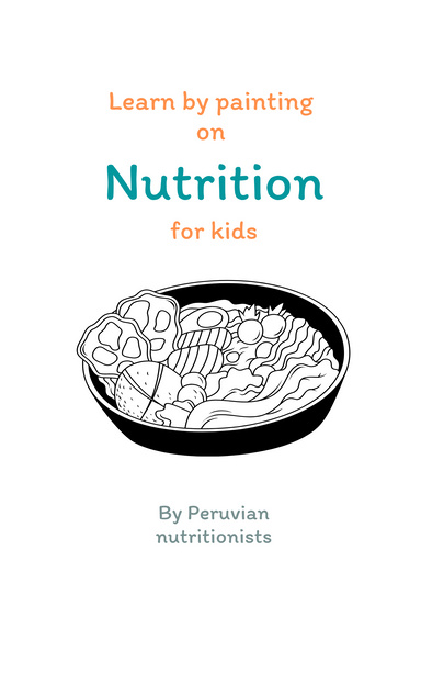 Learn by painting on nutrition for kids