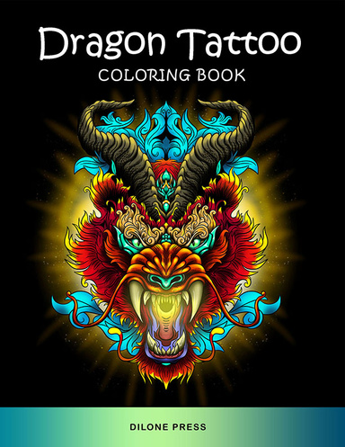 Dragon Tattoo Coloring Book