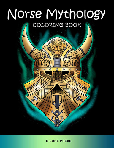 Norse Mythology Coloring Book