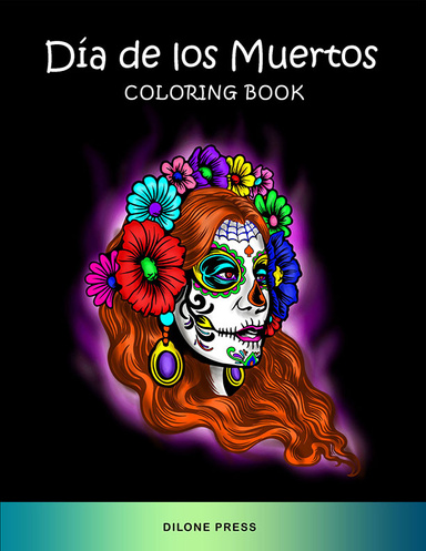 Día de los Muertos Coloring Book