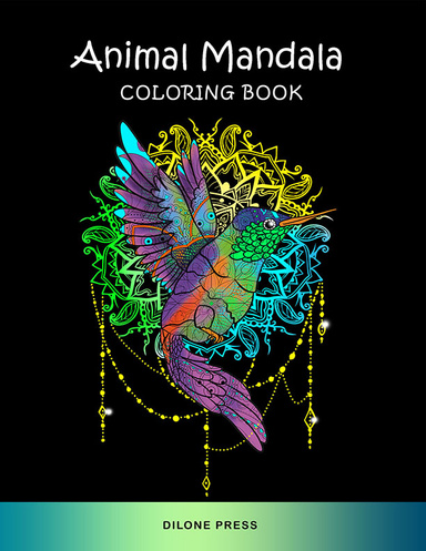 Animal Mandala Coloring Book