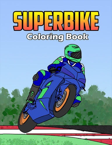 Superbike Coloring Book