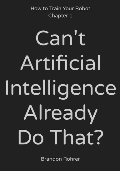 Can't Artificial Intelligence Already Do That?